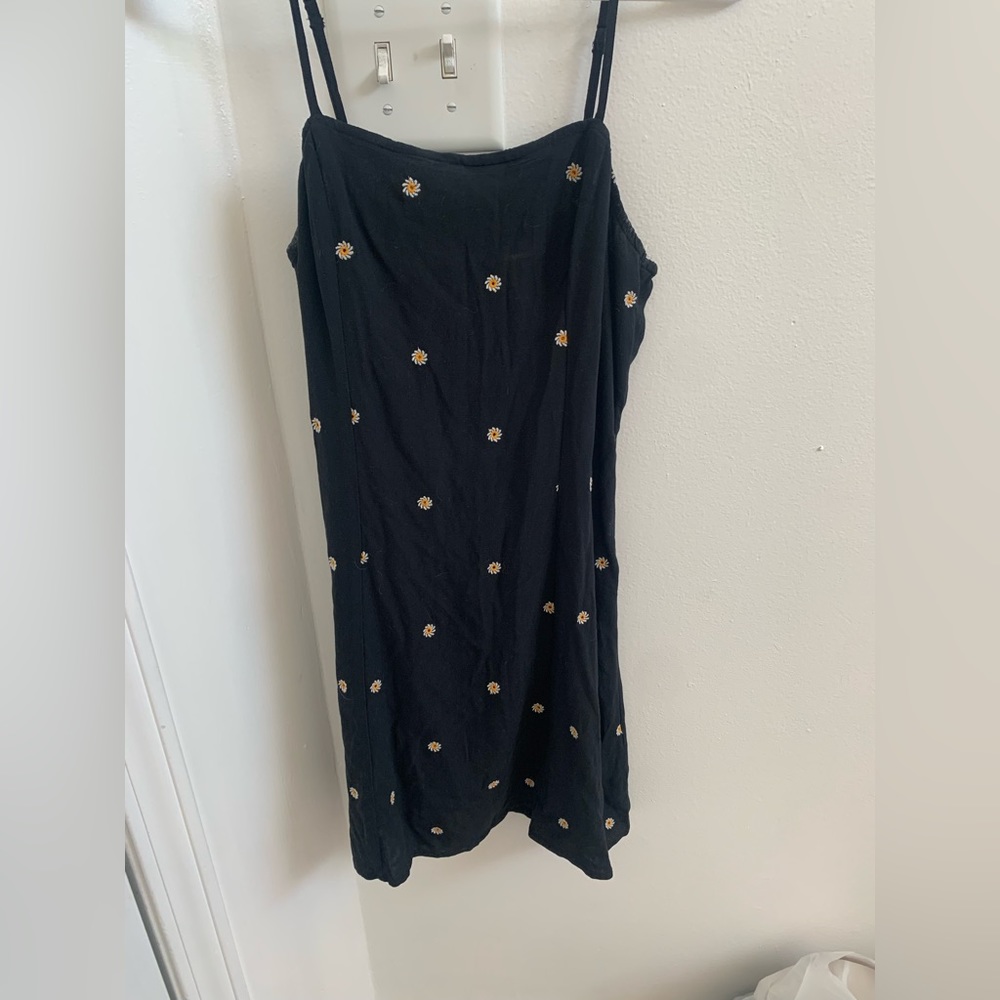 Black floral american eagle sundress